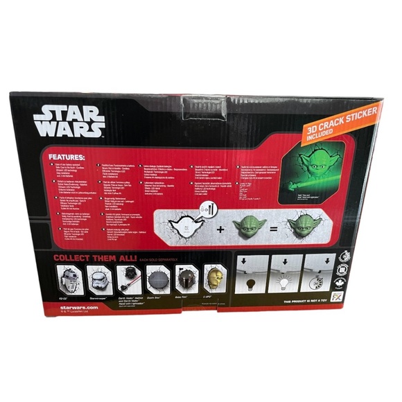 NWT Star Wars Yoda Light - Picture 2 of 5